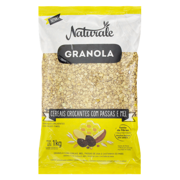 Boa Vista Supermercados GRANOLA NATURALE 1KG CEREAL PASS/MEL